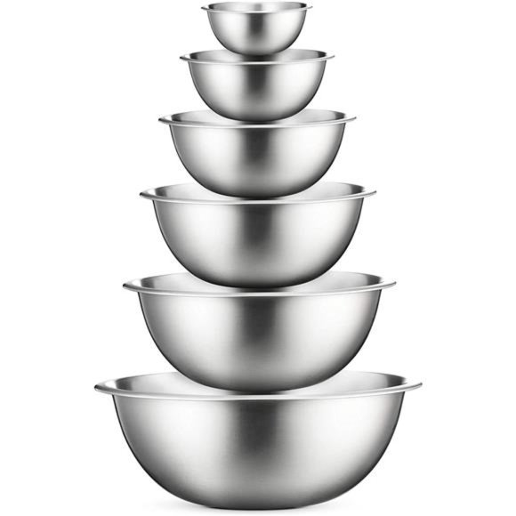 Other - Stainless Steel Mixing Bowls (Set of 6)